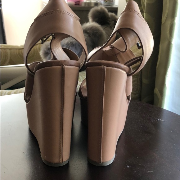 Steve Madden nude wedges - Picture 3 of 4